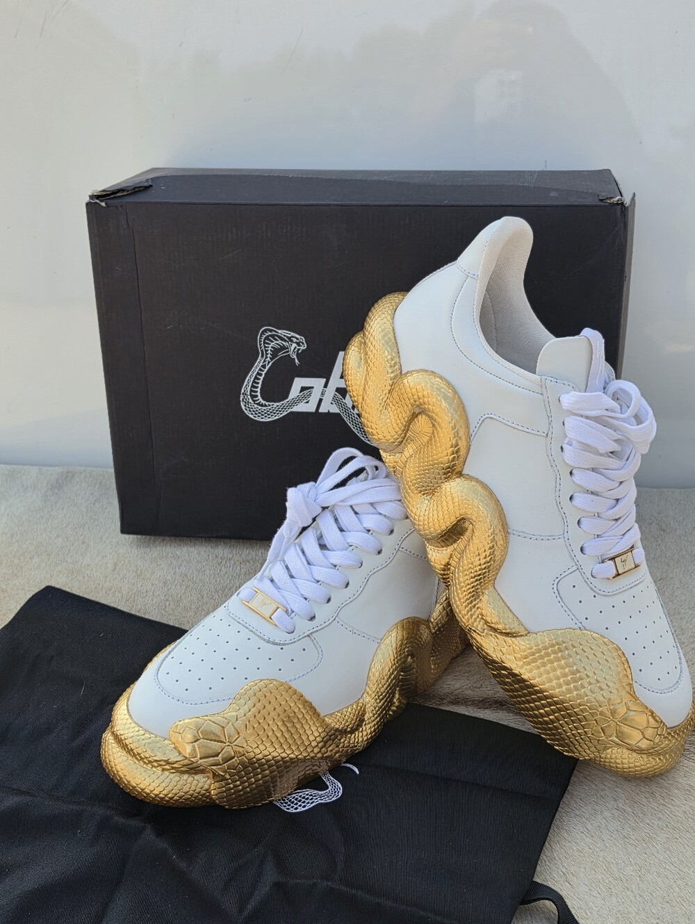 Giuseppe Zanotti Cobra sneakers Size 11 - Picture 7 of 16